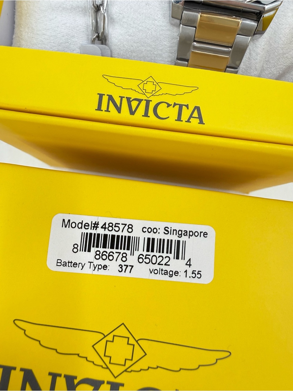 Invicta Speedway Coeurlyn Women's Watch - 34mm. Gold, Steel With Bracelet Set - Picture 11 of 15
